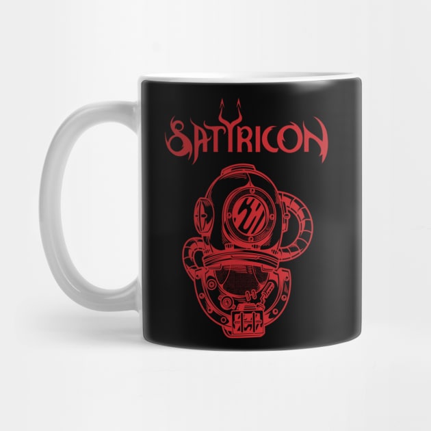 Norwegian black metal satyricon by Sasaku